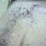 ブルーベリーヨーグルトアイスクリーム　メレンゲ使用